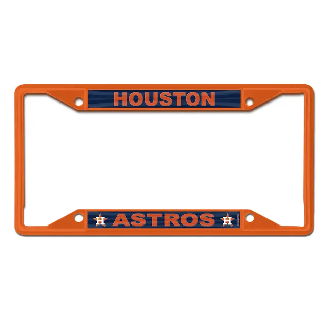 Texas Rangers WinCraft Chrome Color License Plate Frame