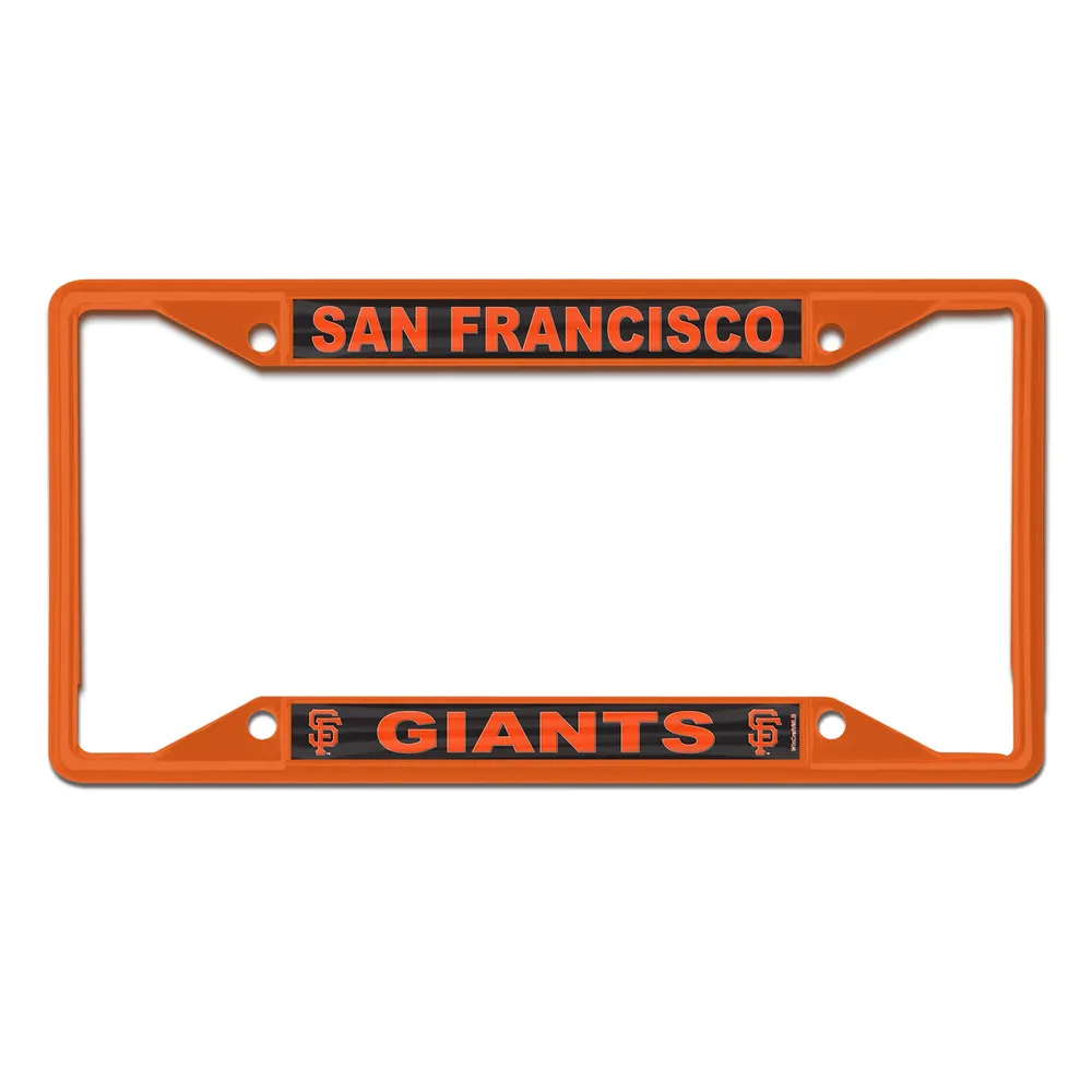 San Francisco 49ers All Over Chrome License Plate Frame