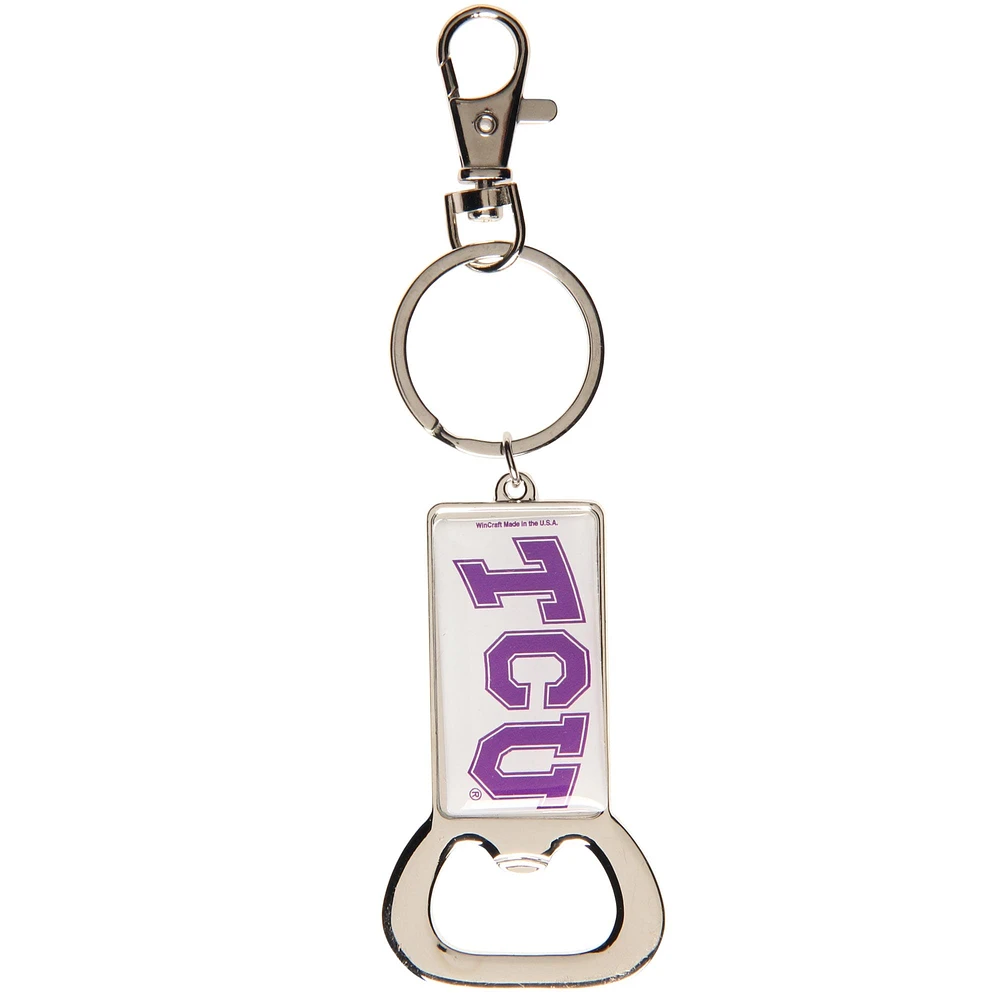 WinCraft TCU Horned Frogs Bottle Opener Key Ring