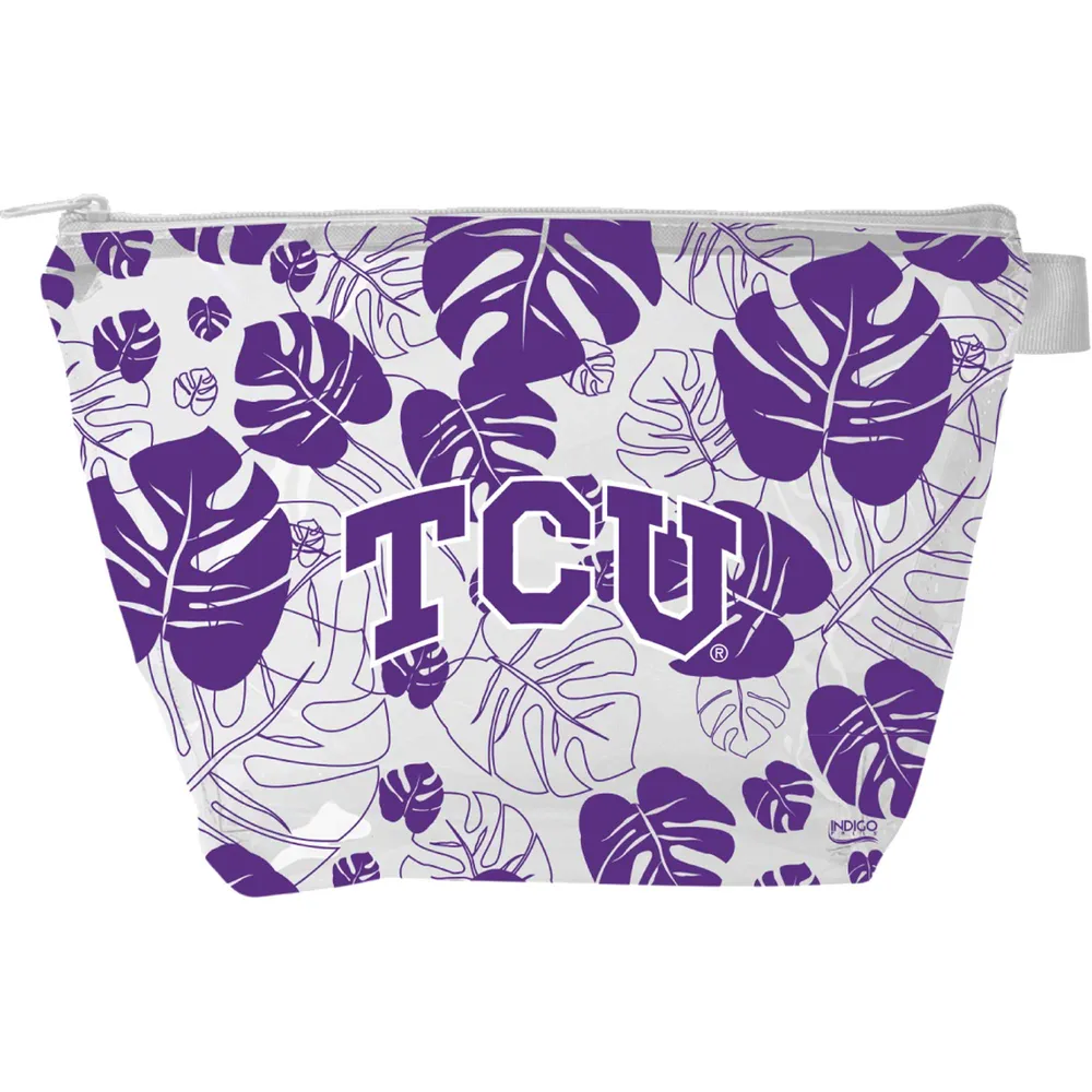 TCU Horned Frogs Palm Trousse à cosmétiques pour femme