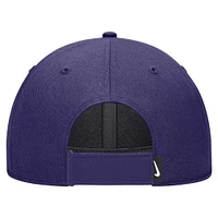 Casquette réglable Nike Violet TCU Horned Frogs 2024 Sideline Club pour jeune