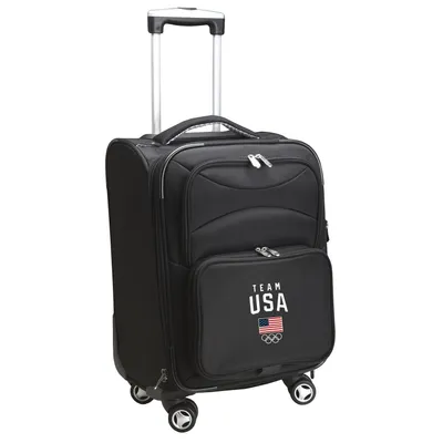 Team USA 22" 8-Wheel Spinner Carry-On - Black