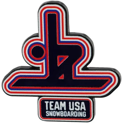 Team USA Snowboarding Pictogram Pin