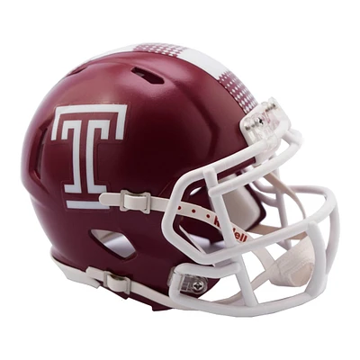 Temple Owls Riddell Speed Mini Helmet