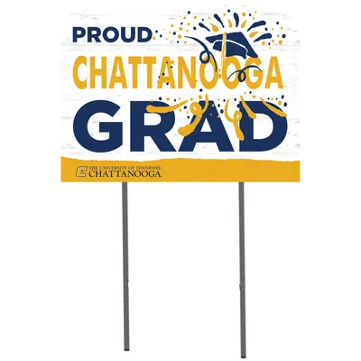 Tennessee Chattanooga Mocs 18'' x 24'' Proud Graduate Yard Sign
