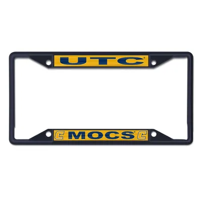 Tennessee Chattanooga Mocs WinCraft Chrome Color License Plate Frame