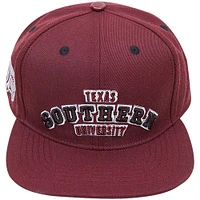 Casquette Snapback pour homme Pro Standard Maroon Tennessee State Tigers avec logo Southern