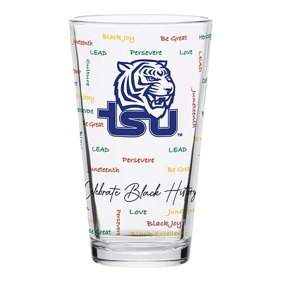 Tigres de l'État du Tennessee 16oz. Verre à pinte