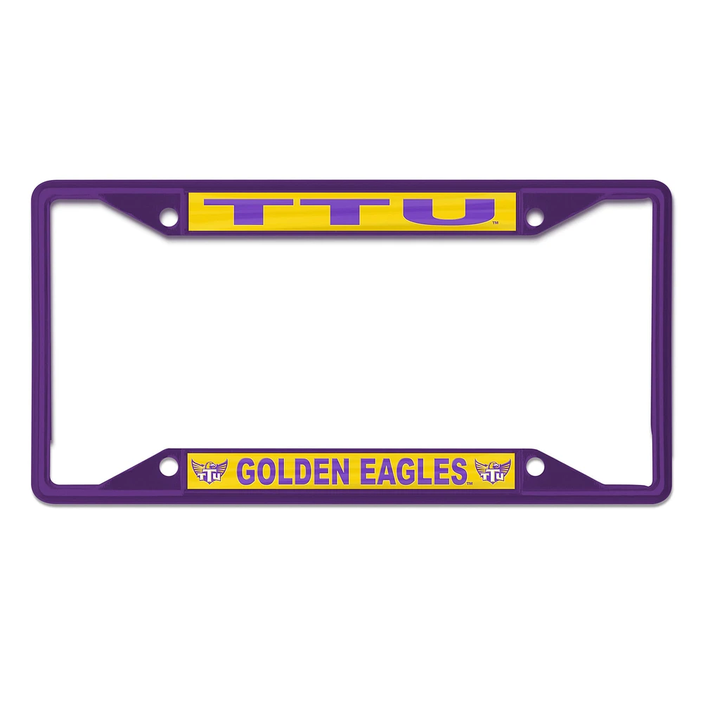 WinCraft Tennessee Tech Golden Eagles Cadre de plaque d'immatriculation couleur chrome