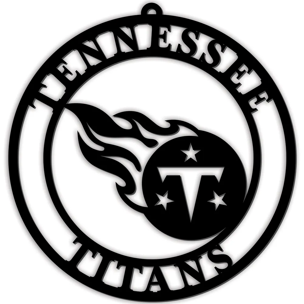 Tennessee Titans 16'' Team Color Logo Cutout