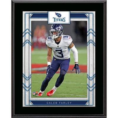 Caleb Farley Tennessee Titans Framed 10.5" x 13" Sublimated Player Plaque