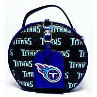 Sac rond avec logo répété des Titans du Tennessee Cuce