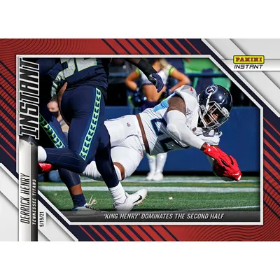 Derrick Henry Tennessee Titans Fanatics Exclusive Parallel Panini Instant 2021 Week 2 Second Half Star Single Trading Card - Limited Edition of 99