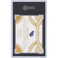 Carte autographiée 9/10 Panini Flawless Flyers Ruby #FF-EGE #1/15 SGC 2023 des Titans du Tennessee signée Eddie George