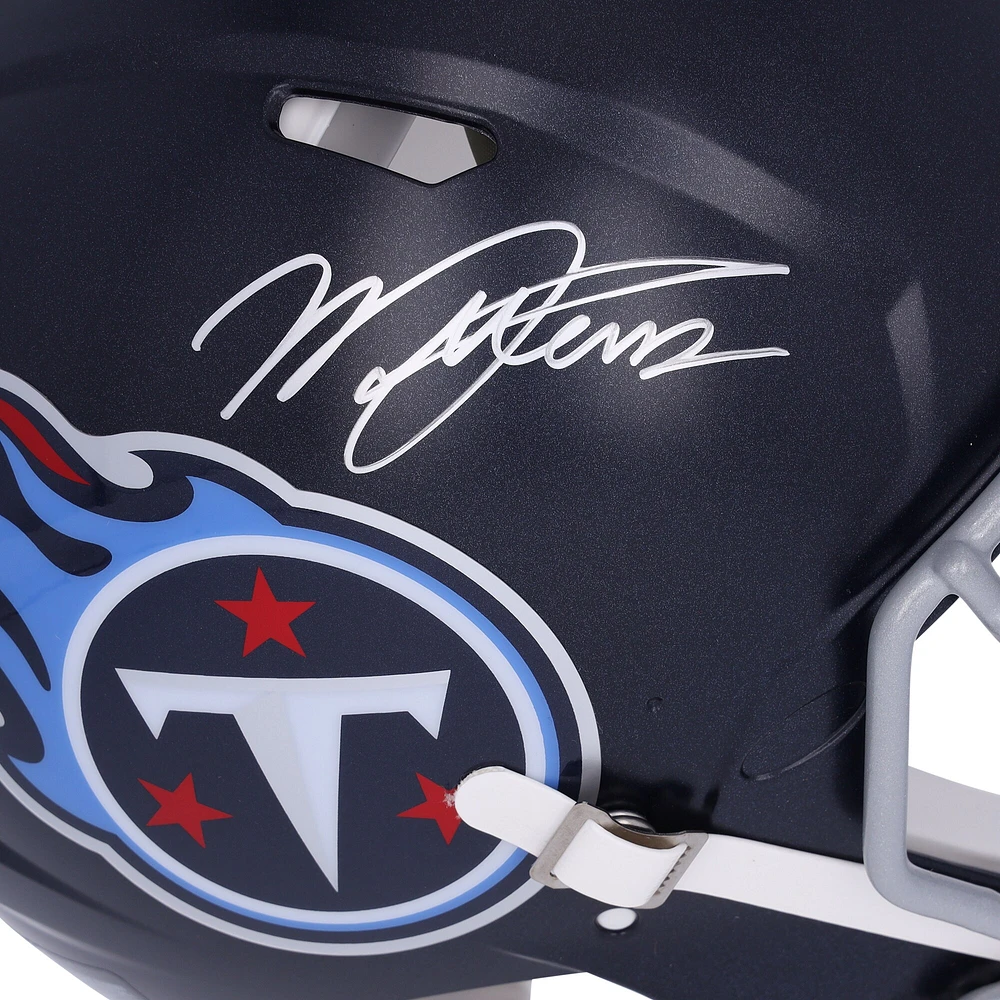 Fanatics Authentic Will Levis Tennessee Titans 2023 NFL Draft Pick Autographed Riddell Speed Authentic Helmet