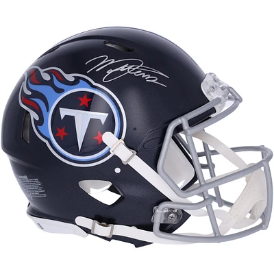 Fanatics Authentic Will Levis Tennessee Titans 2023 NFL Draft Pick Autographed Riddell Speed Authentic Helmet