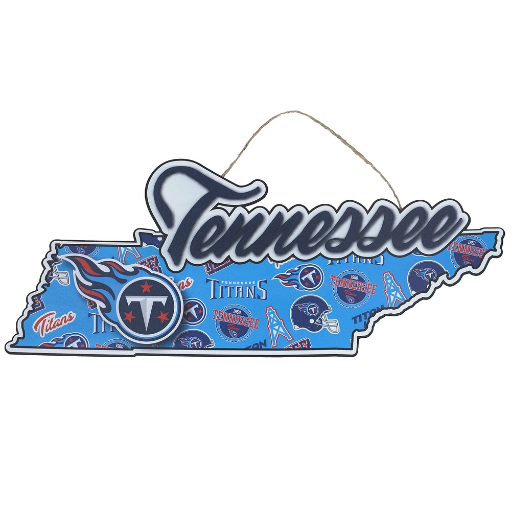 Tennessee Titans FOCO Logo Slide Sandals