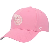 Casquette ajustable MVP Rose des Titans du Tennessee '47 pour fille