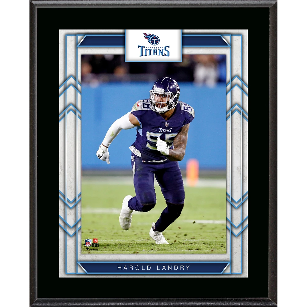 Harold Landry Tennessee Titans Framed 10.5" x 13" Sublimated Player Plaque