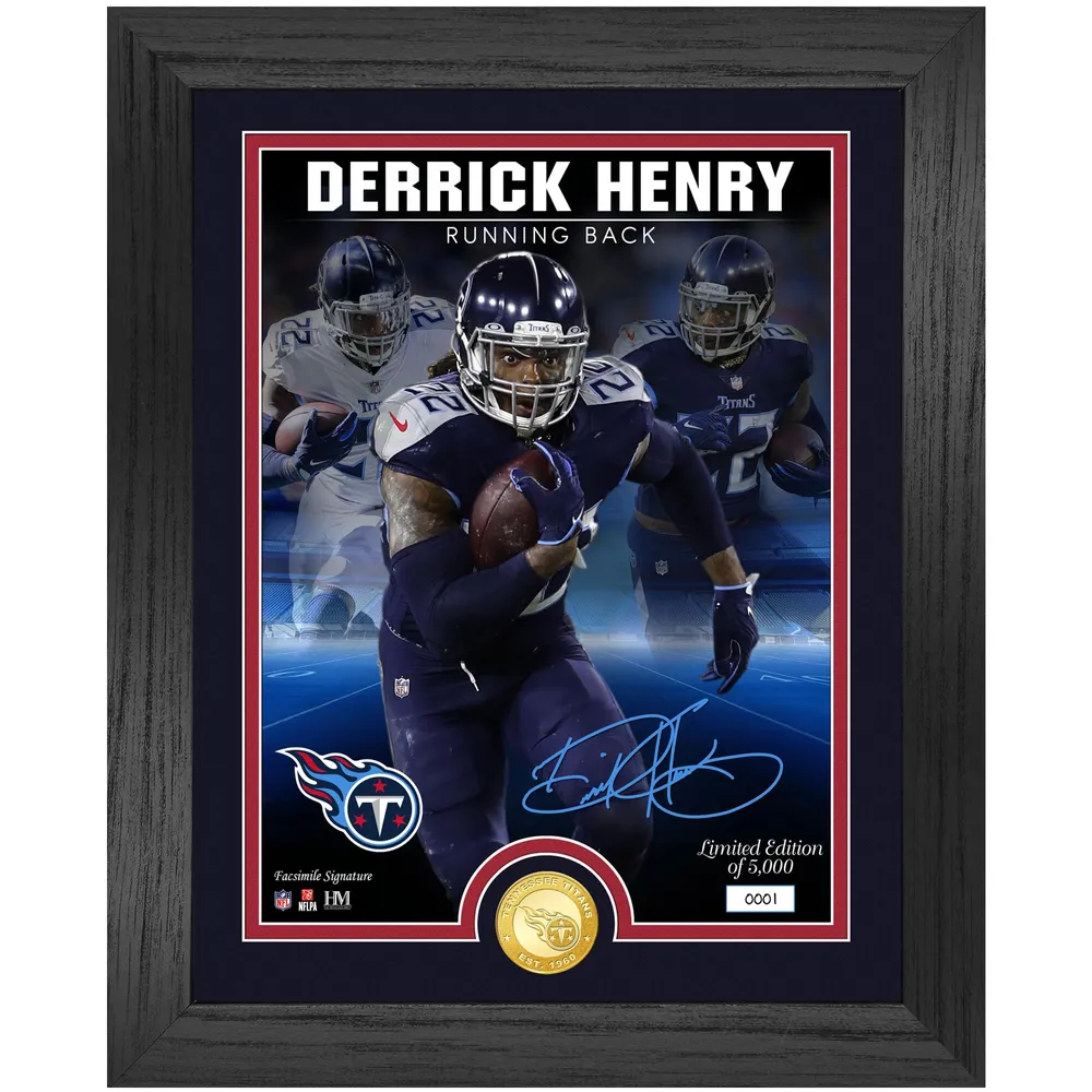 Derrick Henry Poster Tennessee Titans NFL Football Framed 