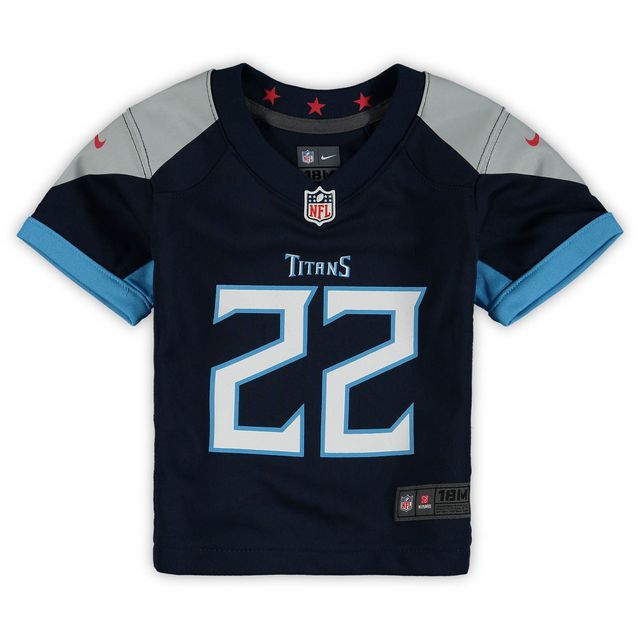 Maillot de match Nike Derrick Henry pour bébé, bleu marine, Tennessee Titans