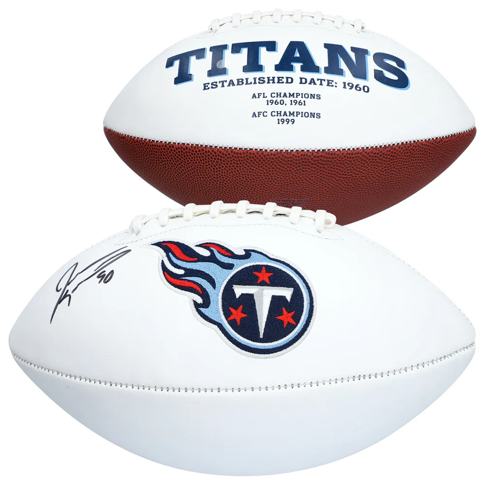 Lids Jevon Kearse Tennessee Titans Fanatics Authentic Autographed White  Panel Football