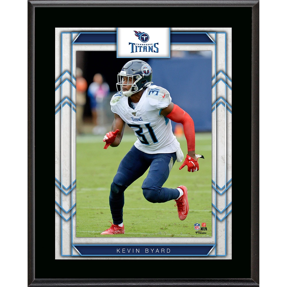 Kevin Byard Tennessee Titans 10.5" x 13" Player Sublimated Plaque
