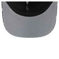 Men's New Era  Navy/Black Tennessee Titans Adventure Drinks Pattern 9SEVENTY Stretch-Snap Hat