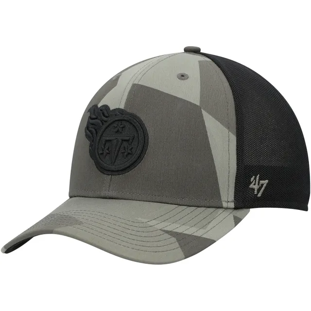 Lids Tennessee Titans New Era Quad II 9FIFTY Trucker Snapback Hat - Black