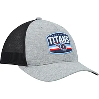 Casquette '47 Heathered Grey/Navy Tennessee Titans Motivator Flex pour homme