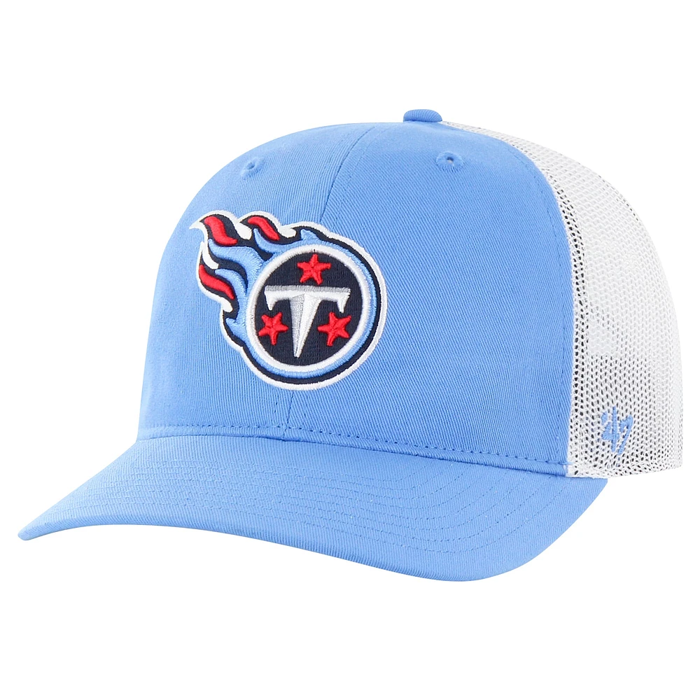 Casquette ajustable non structurée bleu clair/blanc Tennessee Titans Team '47 pour homme