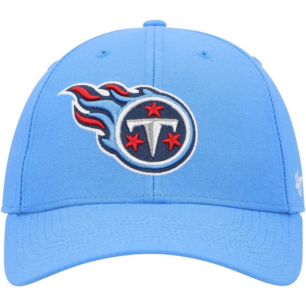 Casquette ajustable MVP des Titans du Tennessee '47 bleu clair pour homme