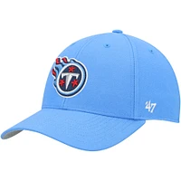 Casquette ajustable MVP des Titans du Tennessee '47 bleu clair pour homme