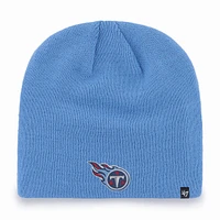 Bonnet en tricot avec logo secondaire des Titans du Tennessee '47 bleu clair pour homme