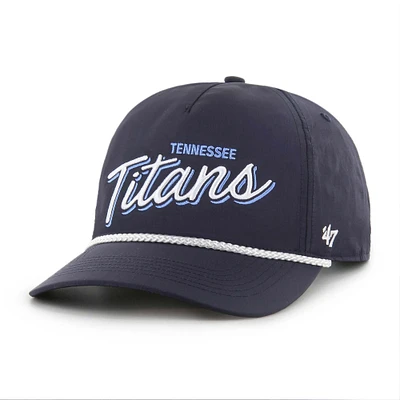 Men's '47 Navy Tennessee Titans Brrr Fairway Hitch Adjustable Hat