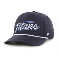Men's '47 Navy Tennessee Titans Brrr Fairway Hitch Adjustable Hat