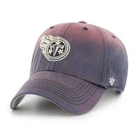 Casquette ajustable Tennessee Titans Dusted Relaxed Clean Up pour homme, bleu marine, 1947