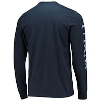 Men's '47 Navy Tennessee Titans Franklin Long Sleeve T-Shirt