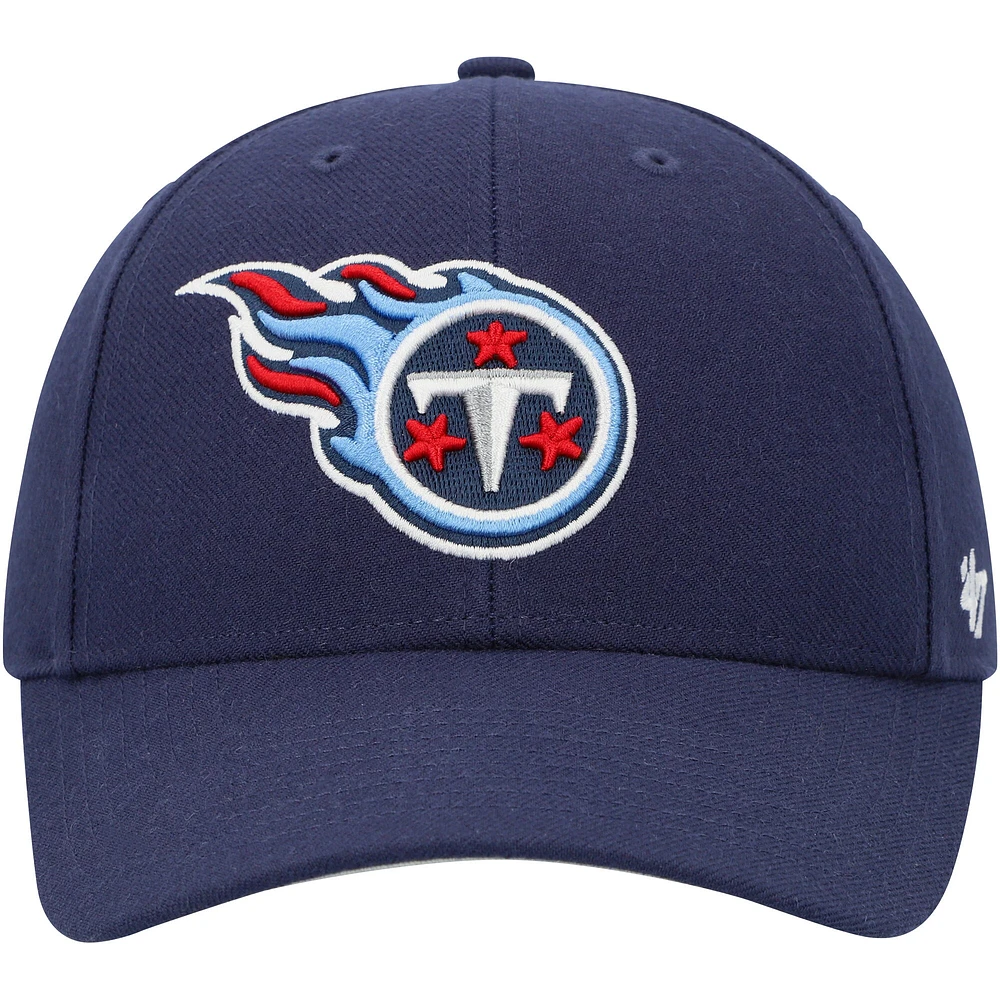 Casquette ajustable '47 Navy Tennessee Titans MVP pour homme