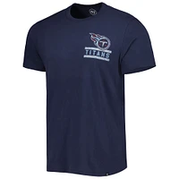 T-shirt '47 Navy Tennessee Titans Open Field Franklin pour homme