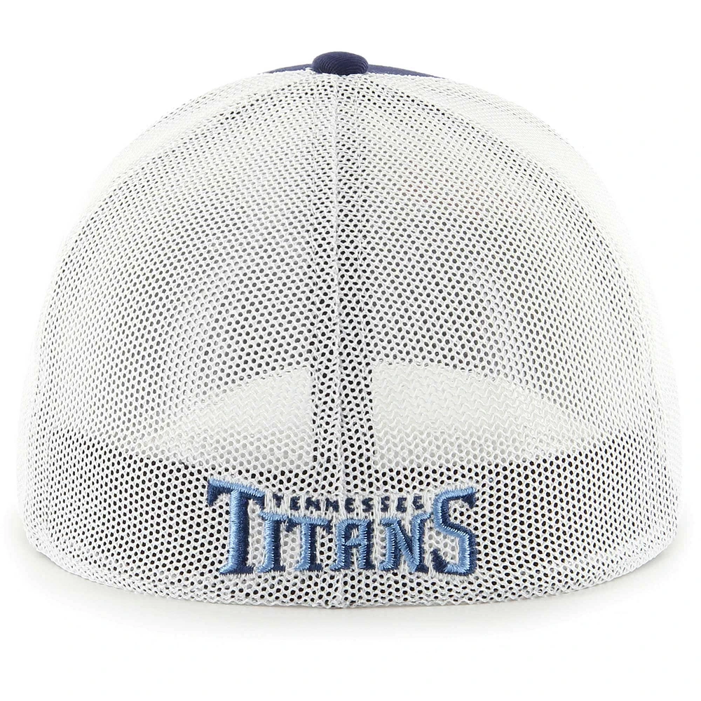 Men's '47 Navy Tennessee Titans Trophy Trucker Stretch Fit Hat