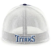 Casquette stretch '47 Navy Tennessee Titans Trophy Trucker pour homme