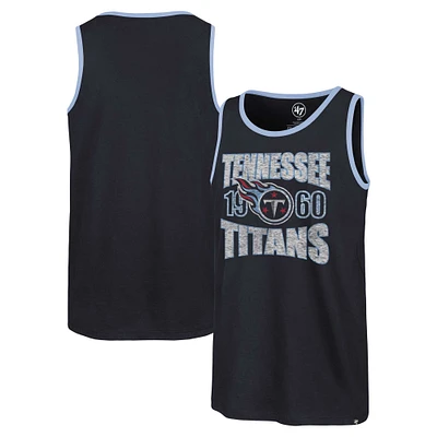 Men's '47 Navy Tennessee Titans Upload Franklin Tank Top