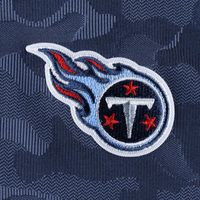 Men's Antigua Navy Tennessee Titans Brigade Quarter-Zip Sweatshirt