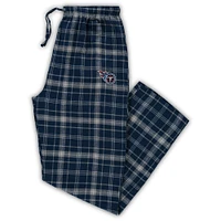 Men's Concepts Sport Navy/Gray Tennessee Titans Big & Tall Ultimate Sleep Pant