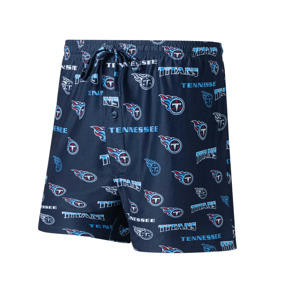 Lids Tennessee Titans Concepts Sport Throttle Knit Jam Shorts