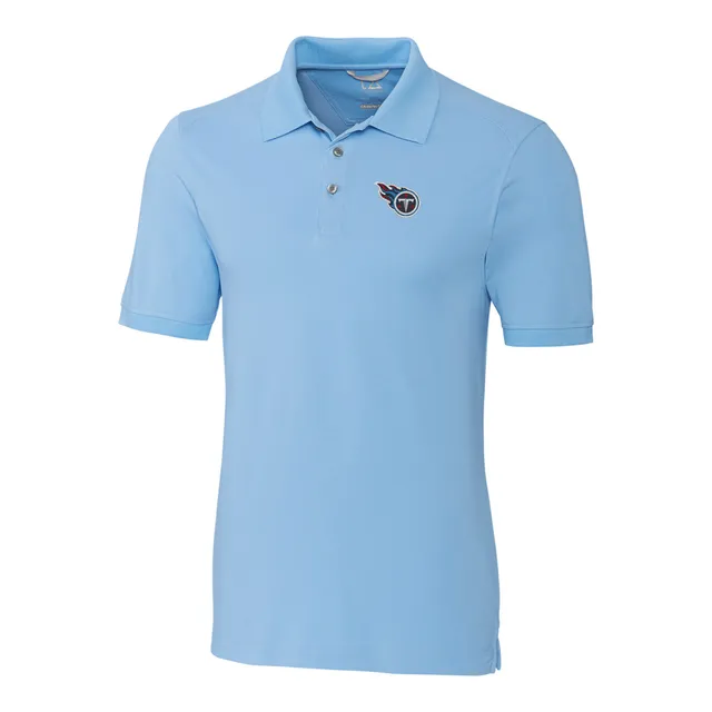 Lids Carolina Panthers Cutter & Buck Virtue Eco Pique Stripe Recycled Polo