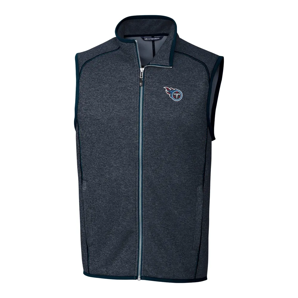 Chicago Bears Houston Fleece Full-Zip Vest - Navy