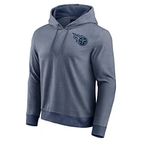 Men's Darius Rucker Collection by Fanatics Navy Tennessee Titans Tonal Knit Pullover Hoodie