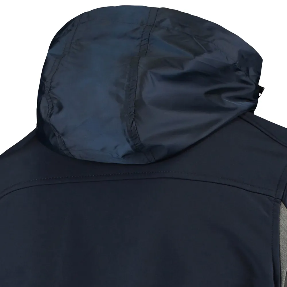 Blouson à fermeture éclair intégrale Dunbrooke Tennessee Titans Circle Zephyr bleu marine pour hommes